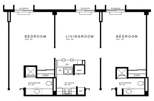 S Bed 614 S Crouse Ave 5