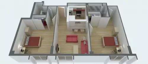 S Bed 614 S Crouse Ave 1