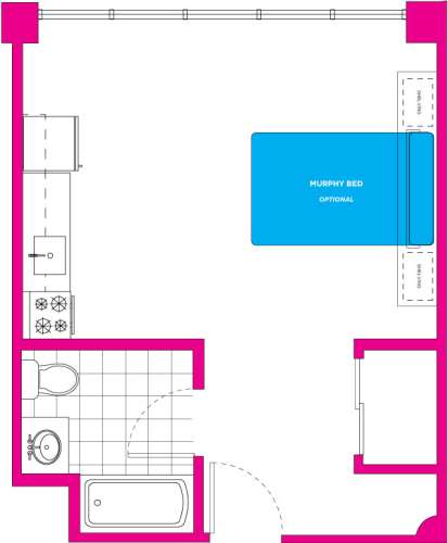 S Bed UNO Apartments 14